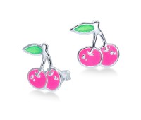 Kid Stud Earring Cherry STS-3713